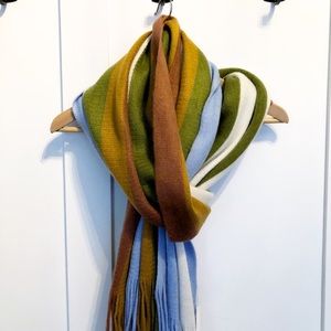 Madewell NWT striped blanket scarf
